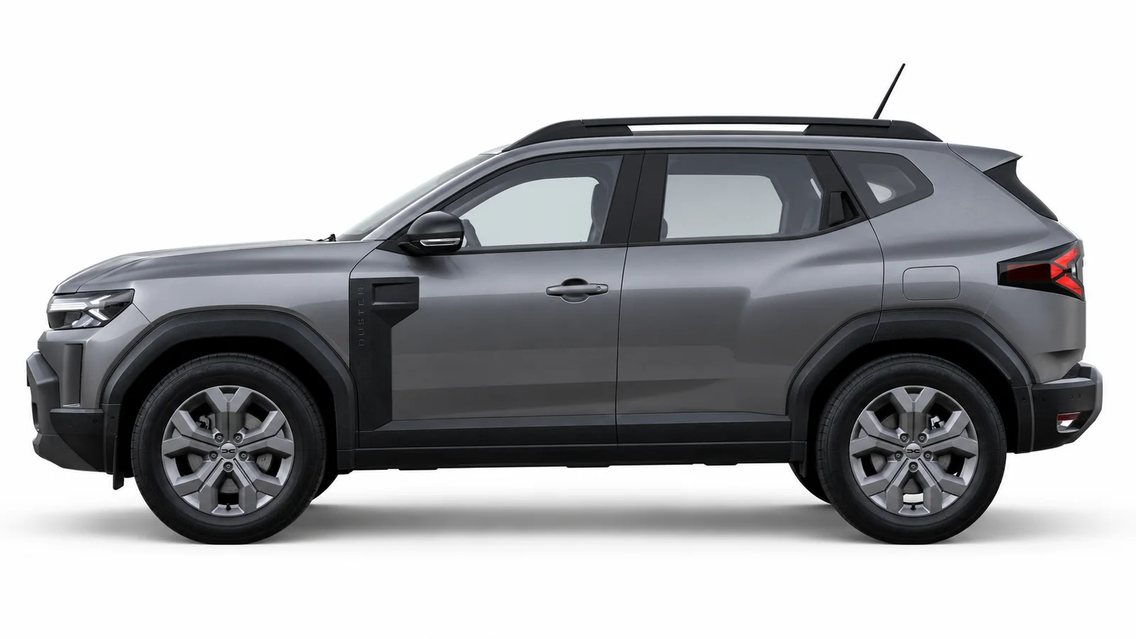 Dacia Duster GPL automatico Expression, Grigio Scisto: vista di profilo