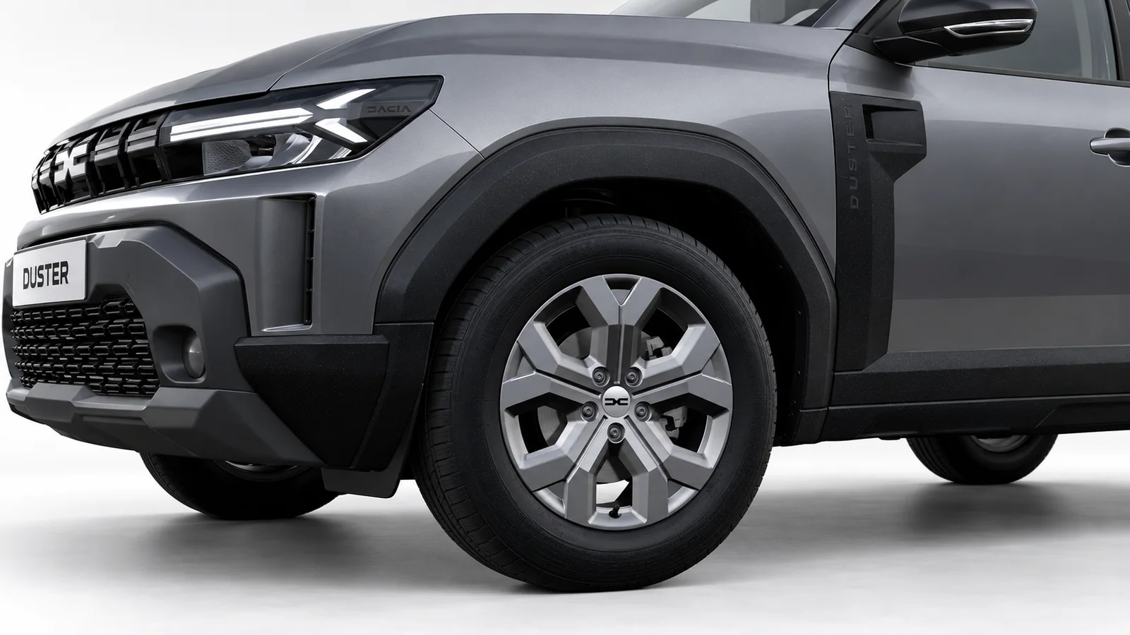 Dacia Duster GPL automatico Expression, Grigio Scisto: dettaglio dell'allestimento