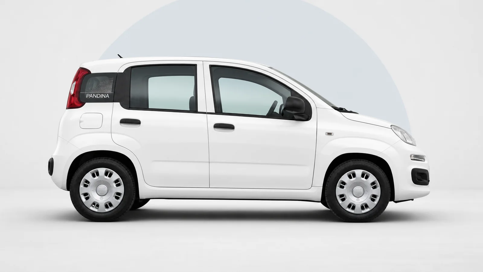 Fiat Pandina Pop Bianco Gelato, vista laterale