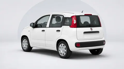 Fiat Pandina Pop Bianco Gelato, vista posteriore tre quarti