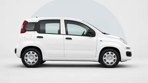 Fiat Pandina Pop Bianco Gelato, vista laterale