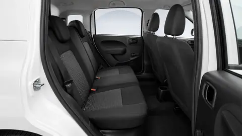 Sedili in tessuto nero Fiat Pandina Pop