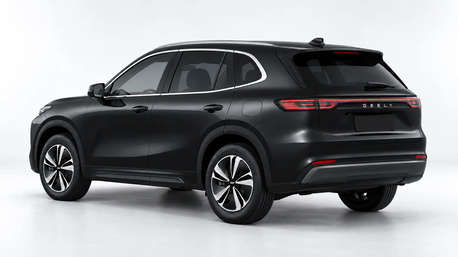 Geely Starray EM-i Pro, Polar Black: vista posteriore a tre quarti
