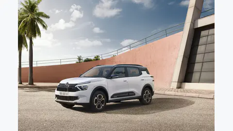 Citroën C3 Aircross Plus Polar White, vista laterale