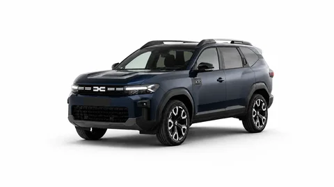 Dacia Bigster Journey Blu Indigo, vista anteriore tre quarti