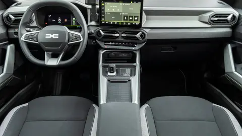 Dacia Bigster Journey Blu Indigo, plancia e infotainment