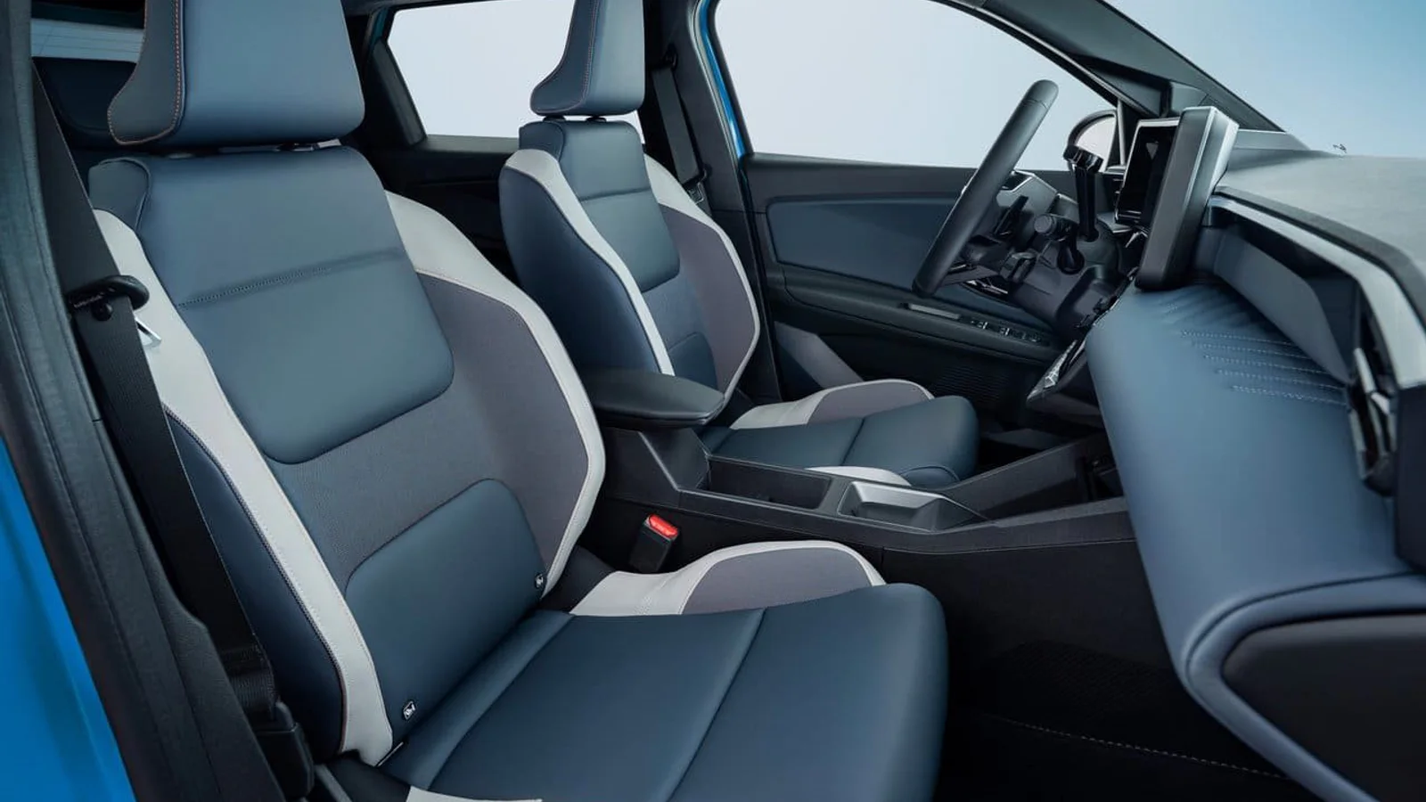 Nuova Nissan MICRA Advance Ocean Blue, abitacolo e sedili