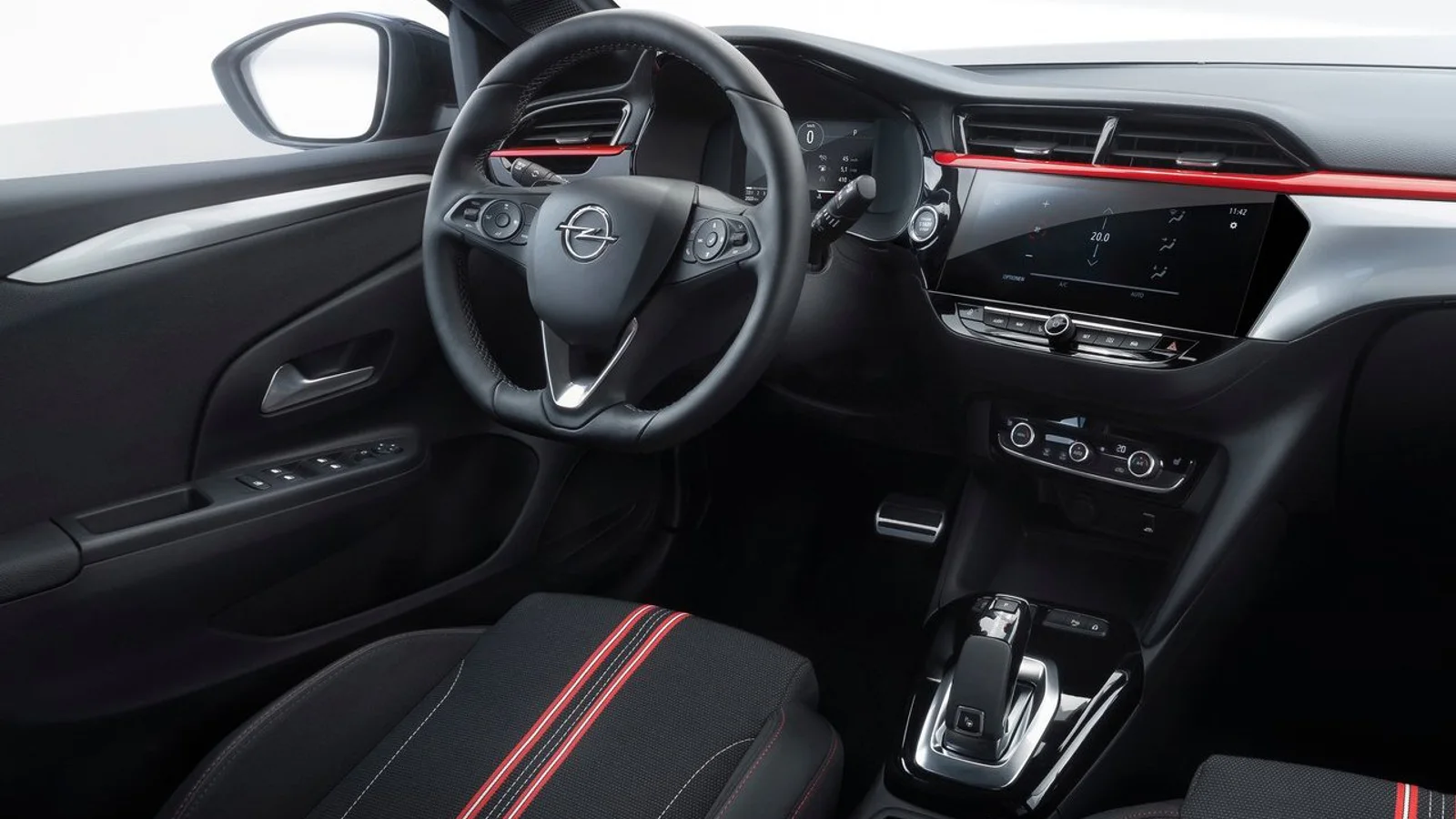 Opel Corsa Edition Kristall Silver, plancia e infotainment