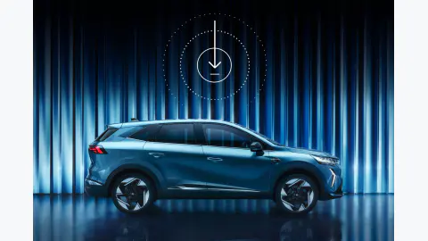 Renault Symbioz Techno Blu Mercure, vista laterale