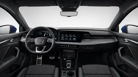 Nuova A3 Sportback 30 TDI Blu Navarra, plancia e infotainment