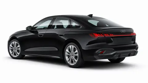 Audi A5 TDI Nero Mythos, vista posteriore tre quarti