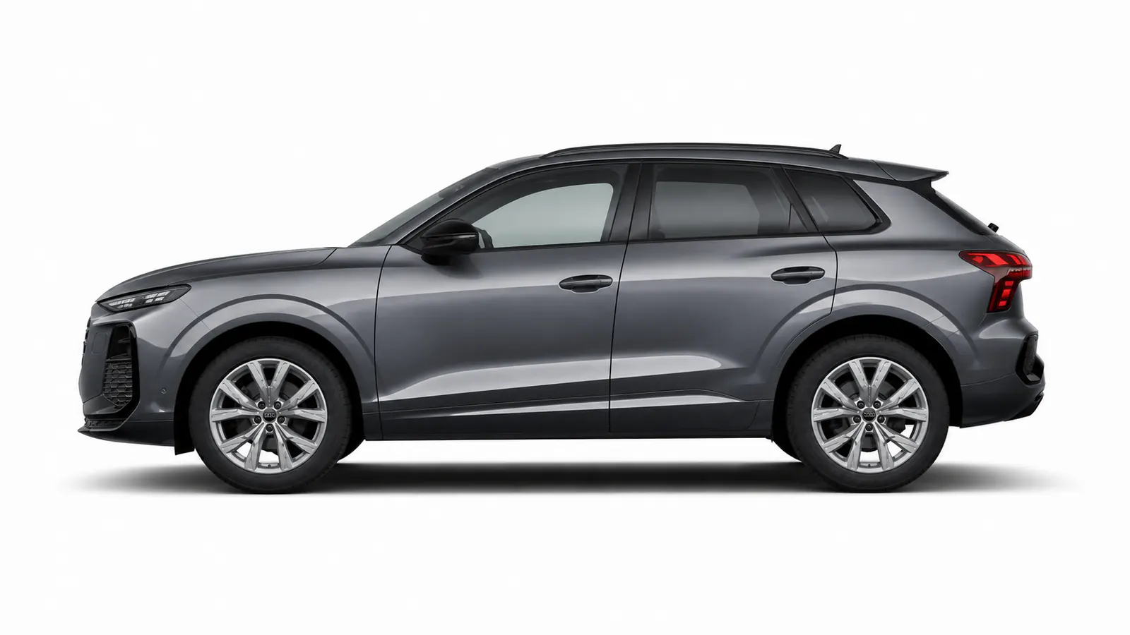 Nuova Q3 35 TFSI Grigio Daytona, vista laterale