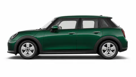 MINI Cooper 5 Porte One Essential British Racing Green, vista laterale