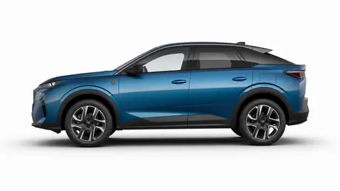 Peugeot 3008 Allure Blu Obsession, vista laterale