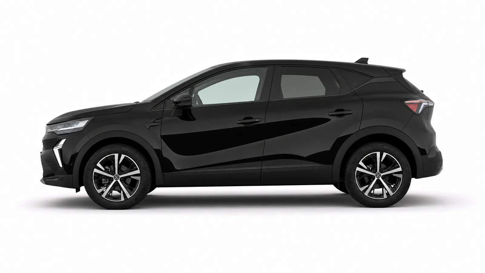 Captur E-Tech Series Full hybrid E-Tech 160 Nero Etoilé, vista laterale