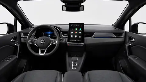 Captur E-Tech Series Full hybrid E-Tech 160 Nero Etoilé, plancia e infotainment