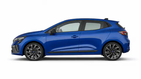 Nuova Clio esprit Alpine Blu Iron, vista laterale