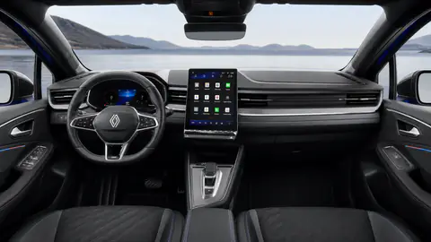Nuova Clio esprit Alpine Blu Iron, plancia e infotainment
