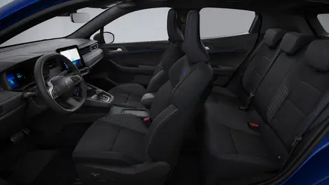 Nuova Clio esprit Alpine Blu Iron, abitacolo e sedili
