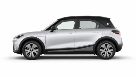 smart #1 Pure Cyber Silver, vista laterale