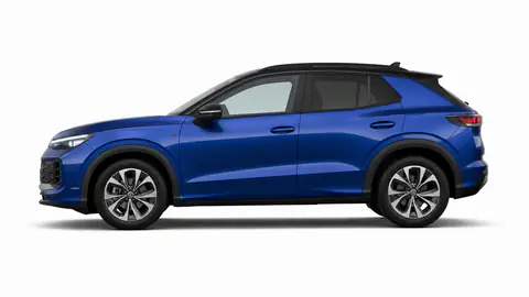 Nuovo T-Roc Life Celestial Blue, vista laterale