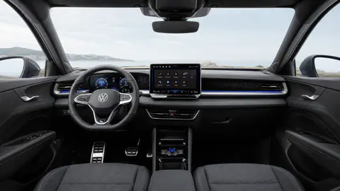 Nuovo T-Roc Life Celestial Blue, plancia e infotainment