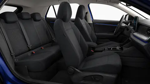 Nuovo T-Roc Life Celestial Blue, abitacolo e sedili