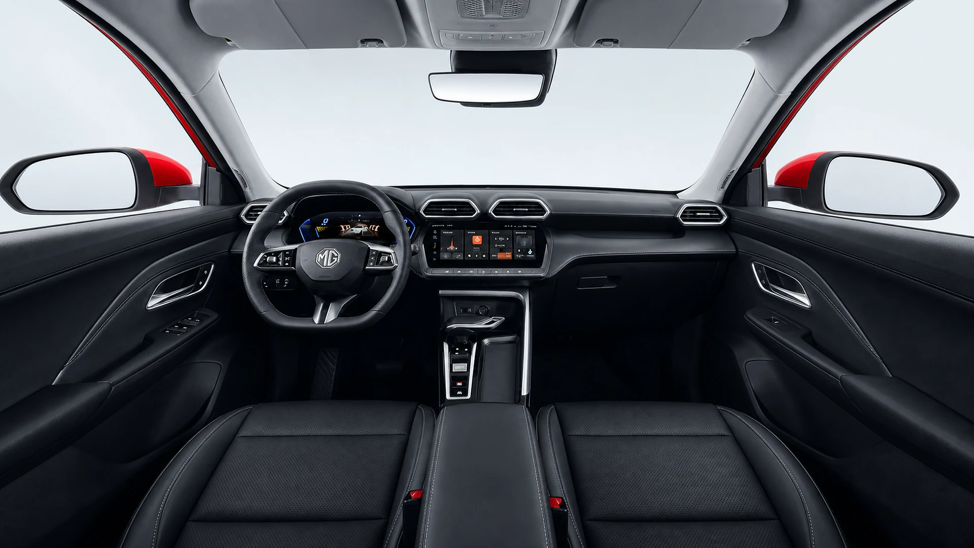 Plancia e abitacolo della nuova MG ZS Hybrid+