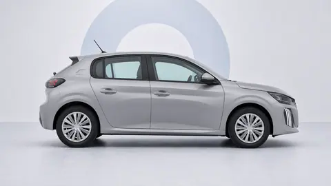 Peugeot 208 Style Grigio Artense, vista laterale