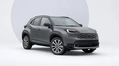 Toyota Yaris Cross Icon Storm Grey, vista anteriore tre quarti